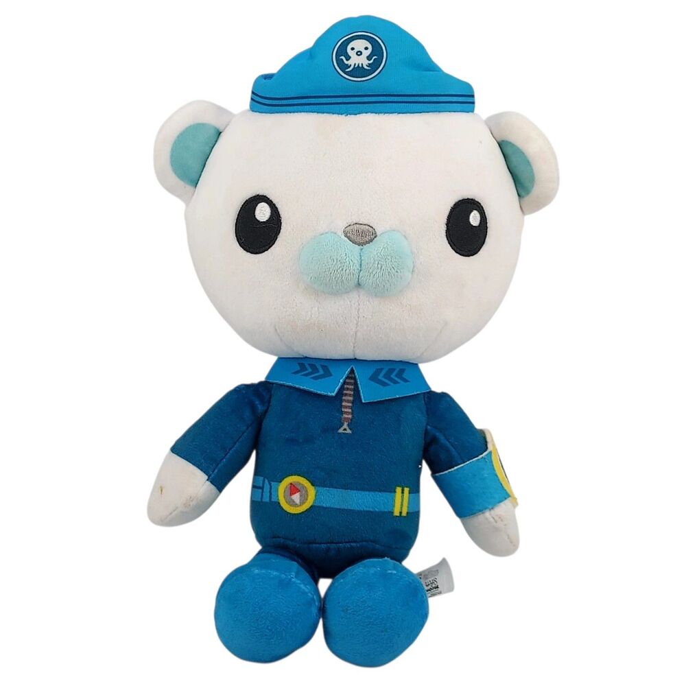 Octonauts Above & Beyond 13" Captain Barnacles Excellent Plush Tested Works
